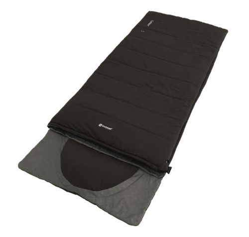 Купить онлайн Спальный мешок Одеяло Contour черный, 220x85см, встроенная подушка